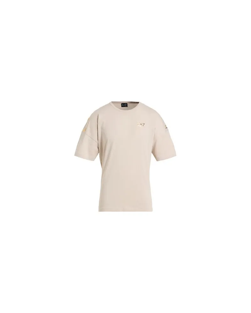 EA7 TOPS - T-shirtsauf YOOX.COM Beige