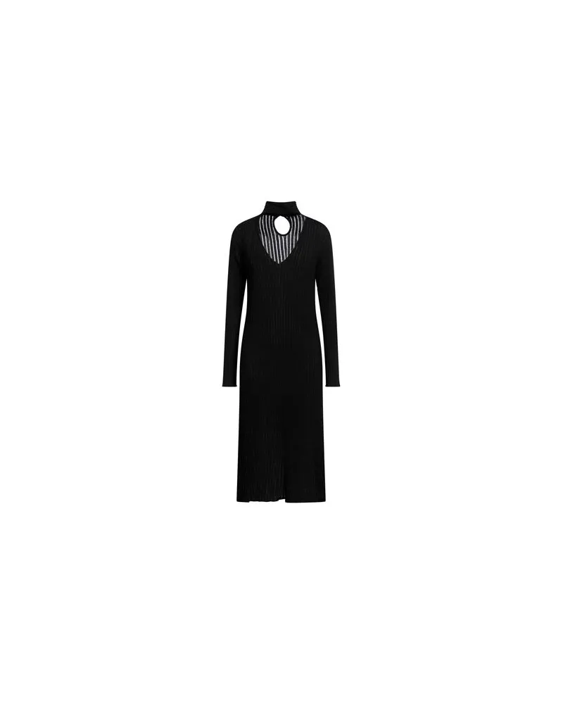 AGNONA KLEIDER - Midi-Kleiderauf YOOX.COM Schwarz