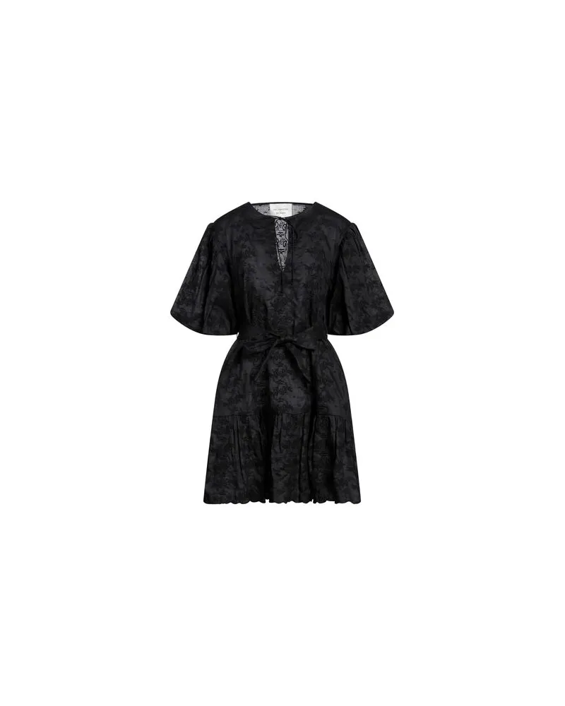 Les Coyotes De Paris KLEIDER - Mini-Kleiderauf YOOX.COM Schwarz