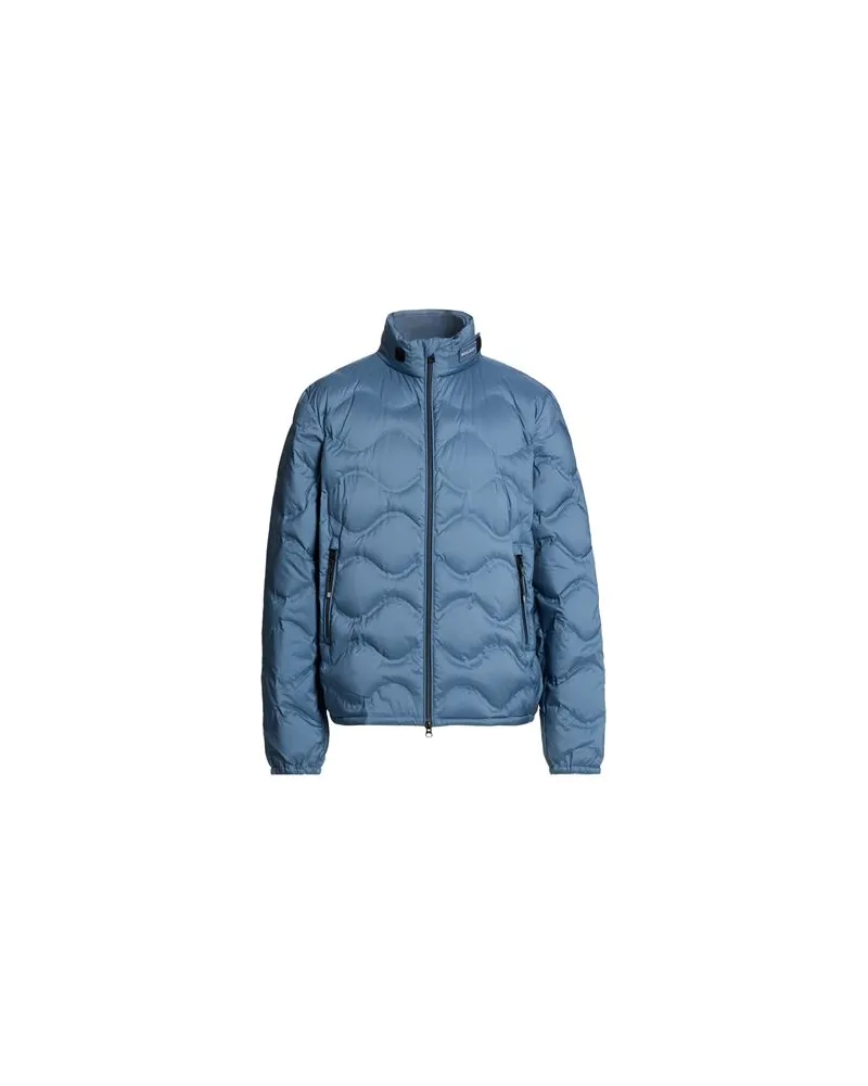 Woolrich JACKEN & MÄNTEL - Pufferjacken & Daunenjackenauf YOOX.COM Taubenblau