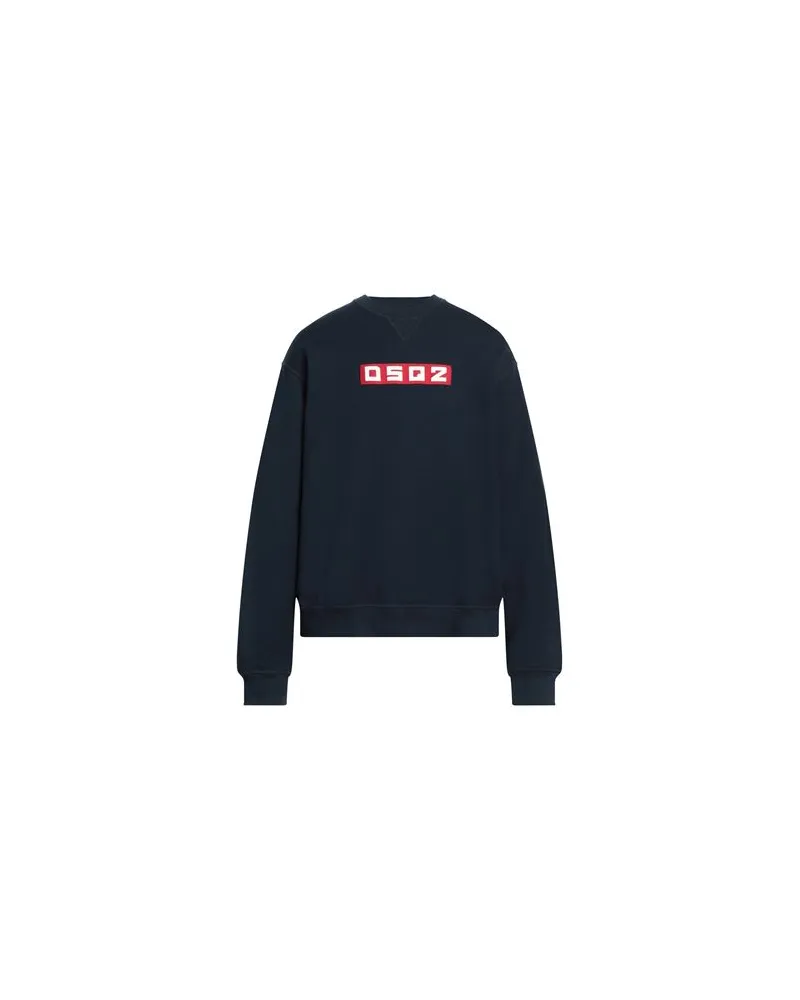 Dsquared2 TOPS - Sweatshirtsauf YOOX.COM Marineblau