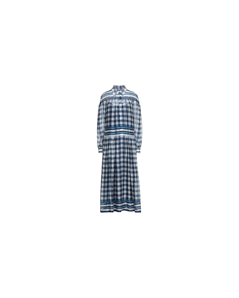 Alberta Ferretti KLEIDER - Maxi-Kleiderauf YOOX.COM Blau
