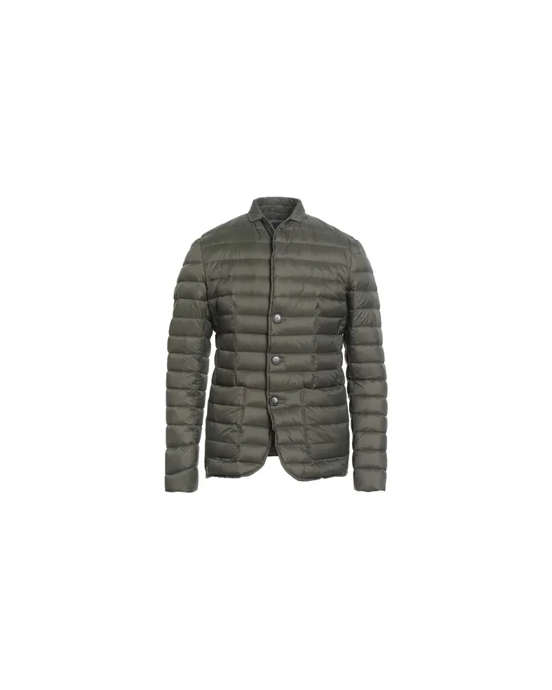 Mabrun JACKEN & MÄNTEL - Pufferjacken & Daunenjackenauf YOOX.COM Militärgrün