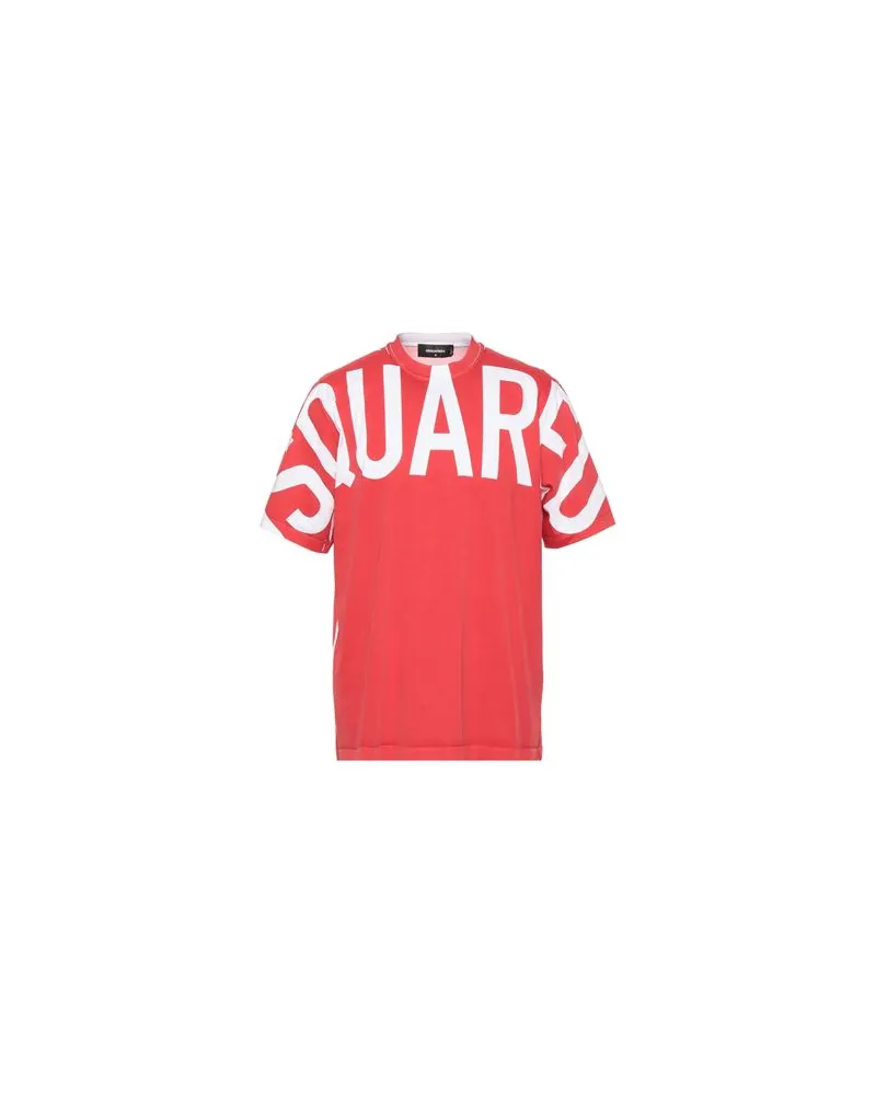 Dsquared2 TOPS - T-shirtsauf YOOX.COM Rot
