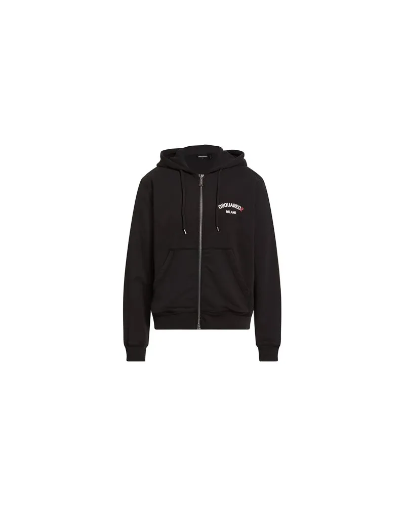 Dsquared2 TOPS - Sweatshirtsauf YOOX.COM Schwarz