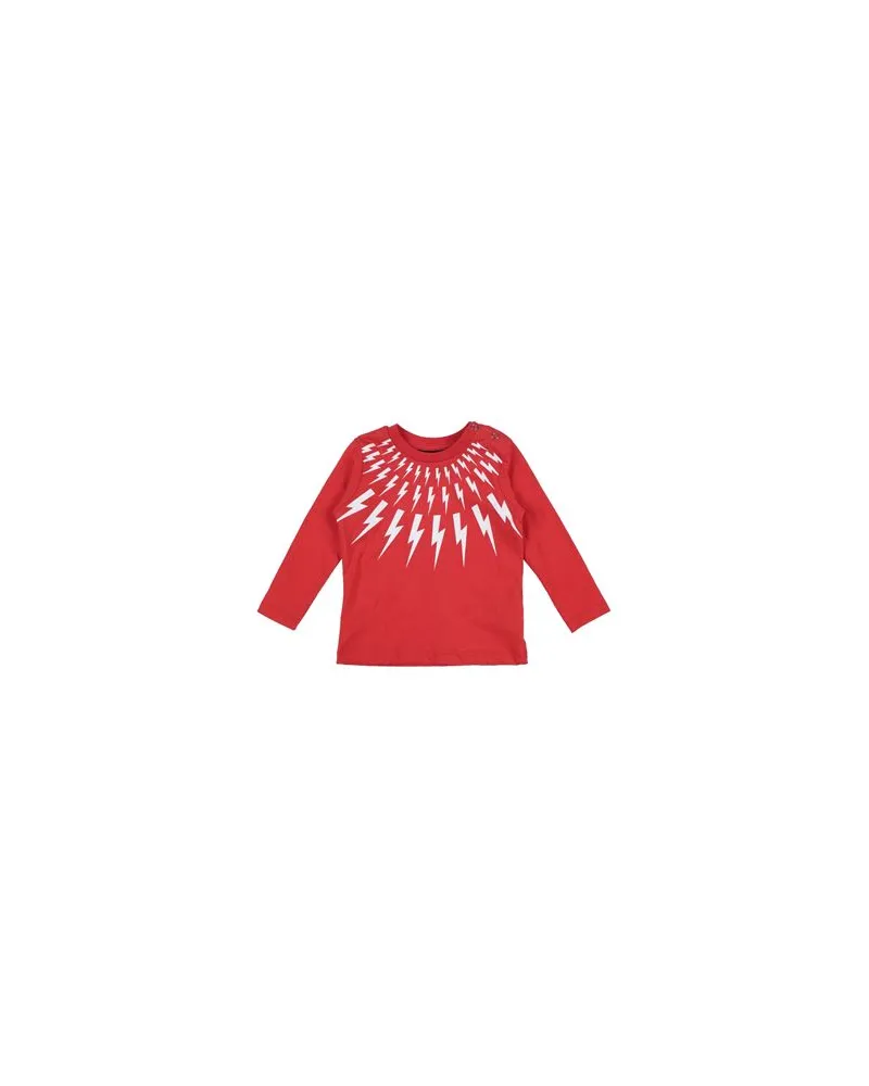 Neil Barrett TOPS - T-shirtsauf YOOX.COM Rot