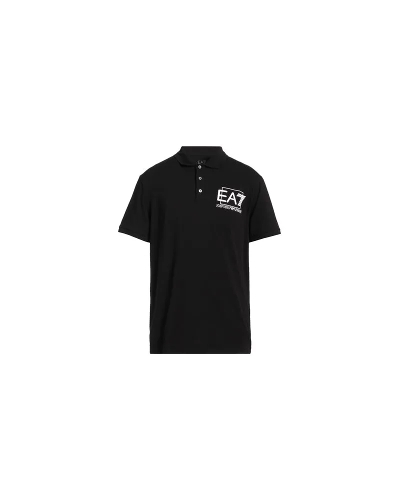 EA7 TOPS - Poloshirtsauf YOOX.COM Schwarz