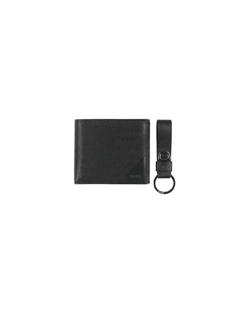 HUGO BOSS Kleinlederwaren - Brieftaschenauf YOOX.COM Schwarz