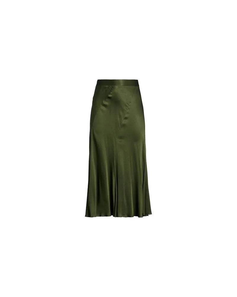 Alberta Ferretti HOSEN & RÖCKE - Maxi-Röckeauf YOOX.COM Dunkelgrün