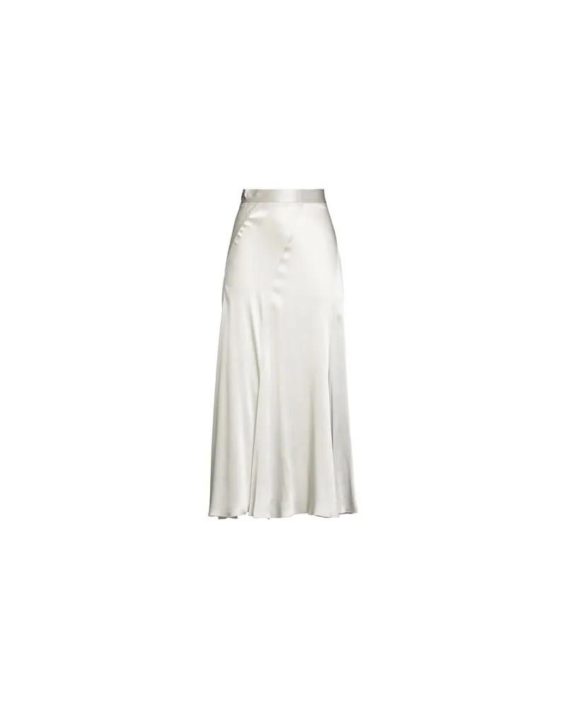 Alberta Ferretti HOSEN & RÖCKE - Maxi-Röckeauf YOOX.COM Hellgrau