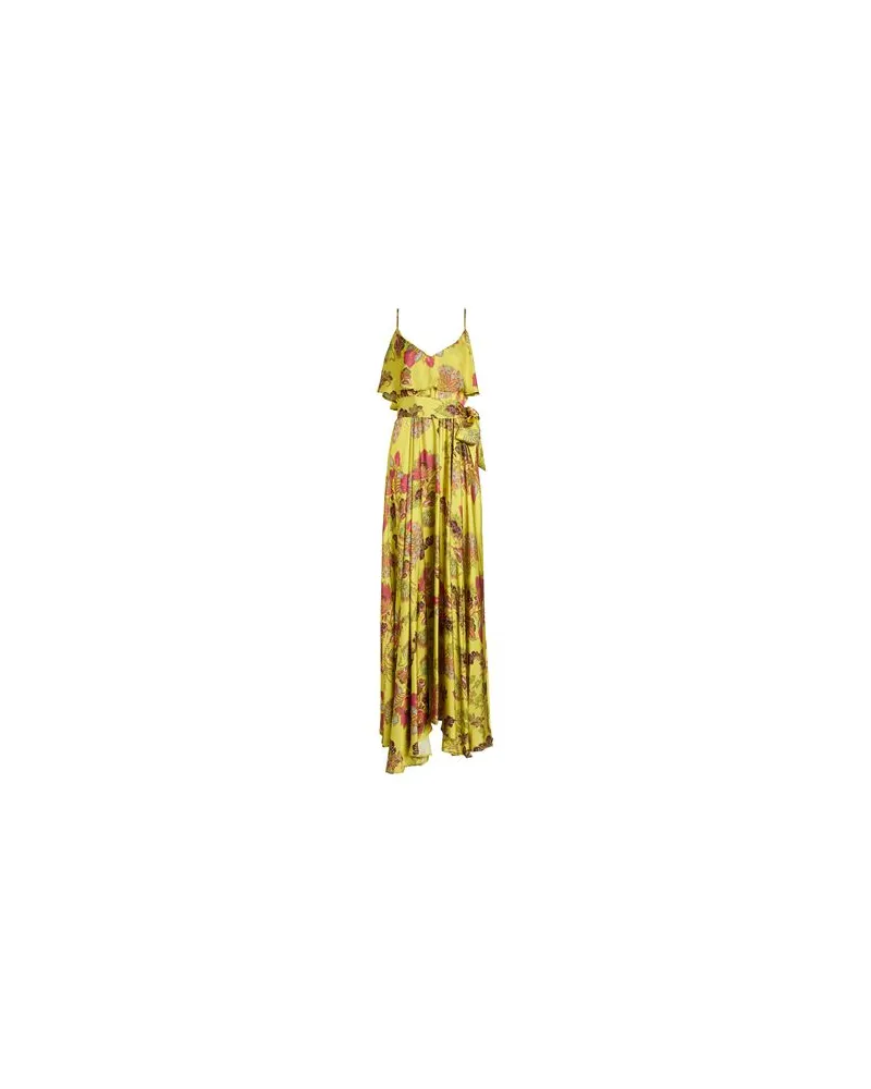 Gaëlle Bonheur KLEIDER - Maxi-Kleiderauf YOOX.COM Limettengrün
