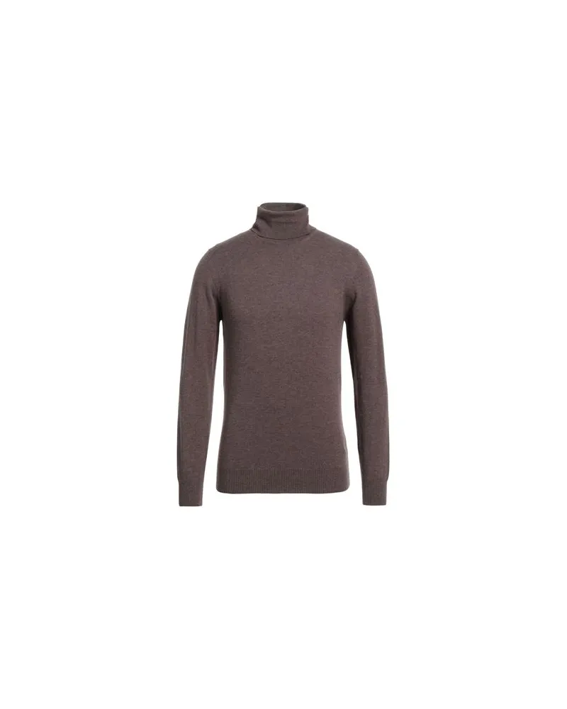 Alpha Studio STRICKWAREN - Rollkragenpulloverauf YOOX.COM Khaki