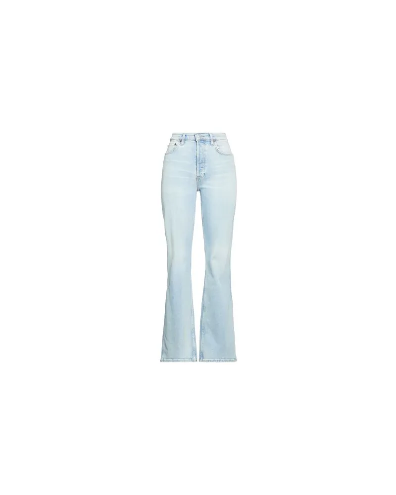 RE/DONE HOSEN & RÖCKE - Jeanshosenauf YOOX.COM Blau