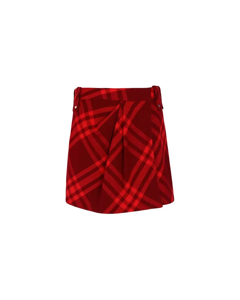 Burberry HOSEN & RÖCKE - Miniröckeauf YOOX.COM Rot