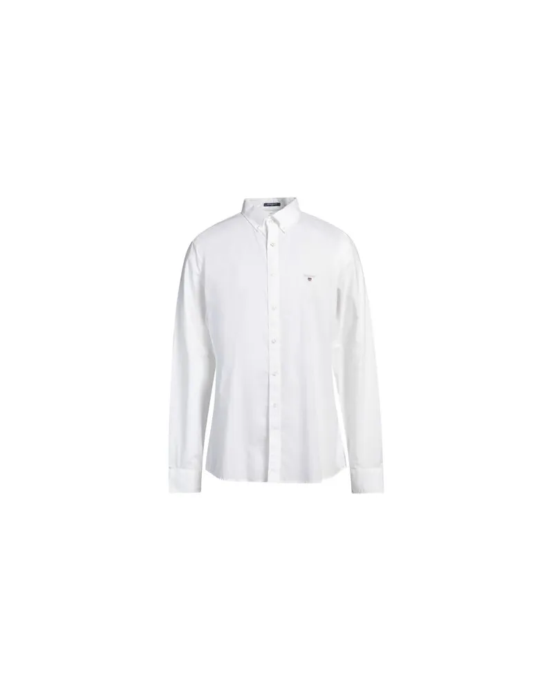 Gant TOPS - Hemdenauf YOOX.COM Weiß