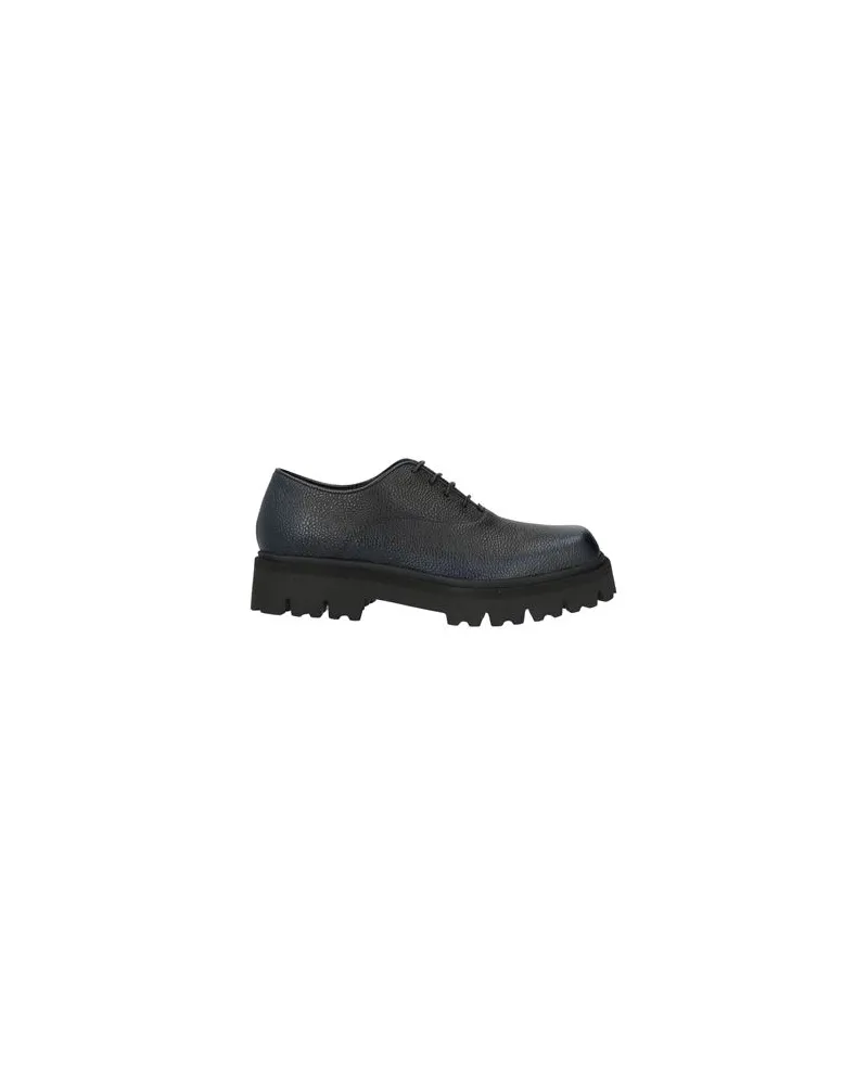 Emporio Armani SCHUHE - Schnürschuheauf YOOX.COM Nachtblau