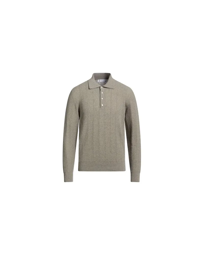 Brunello Cucinelli STRICKWAREN - Pulloverauf YOOX.COM Salbeigrün
