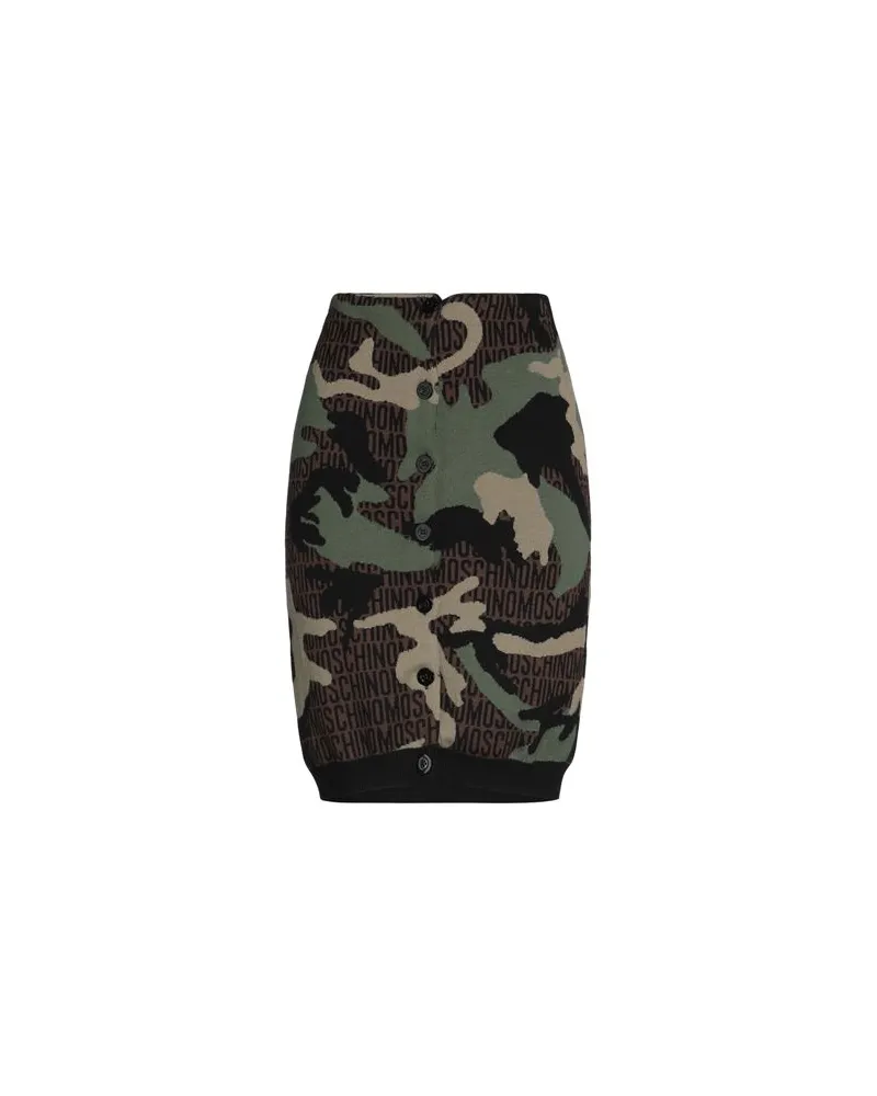 Moschino HOSEN & RÖCKE - Midi-Röckeauf YOOX.COM Militärgrün