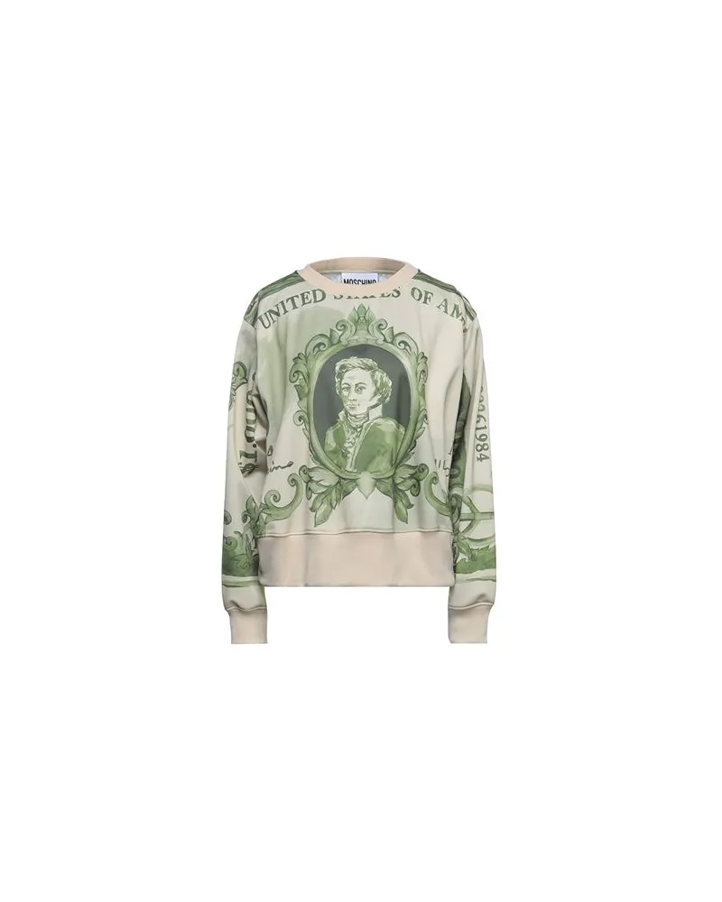 Moschino TOPS - Sweatshirtsauf YOOX.COM Beige