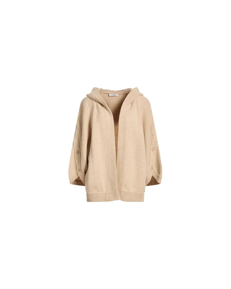 Max Mara STRICKWAREN - Strickjackenauf YOOX.COM Beige