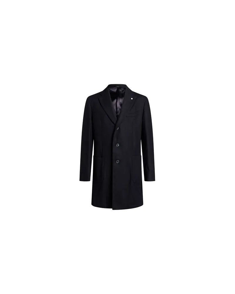 Luigi Bianchi Mantova JACKEN & MÄNTEL - Mäntelauf YOOX.COM Nachtblau