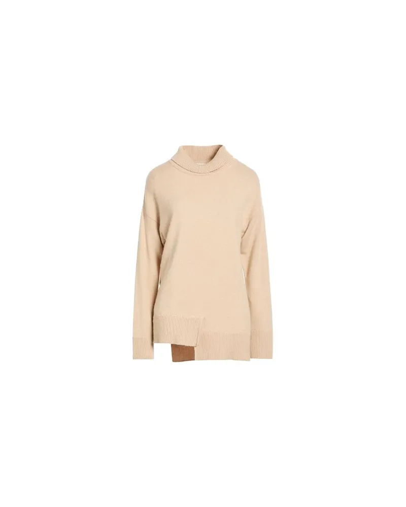 Alpha Studio STRICKWAREN - Rollkragenpulloverauf YOOX.COM Cremeweiß