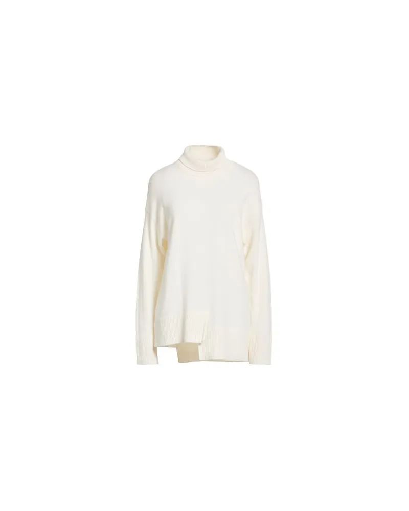 Alpha Studio STRICKWAREN - Rollkragenpulloverauf YOOX.COM Weiß