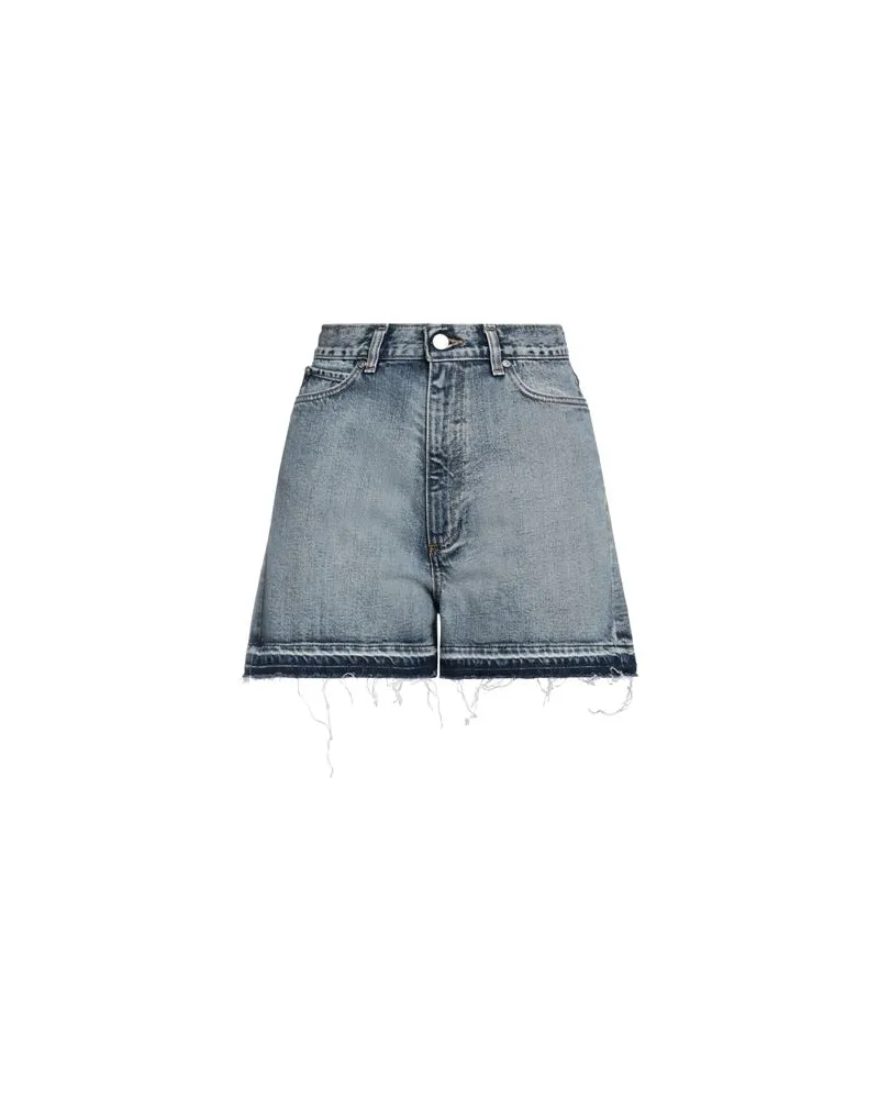 RED Valentino HOSEN & RÖCKE - Jeansshortsauf YOOX.COM Blau