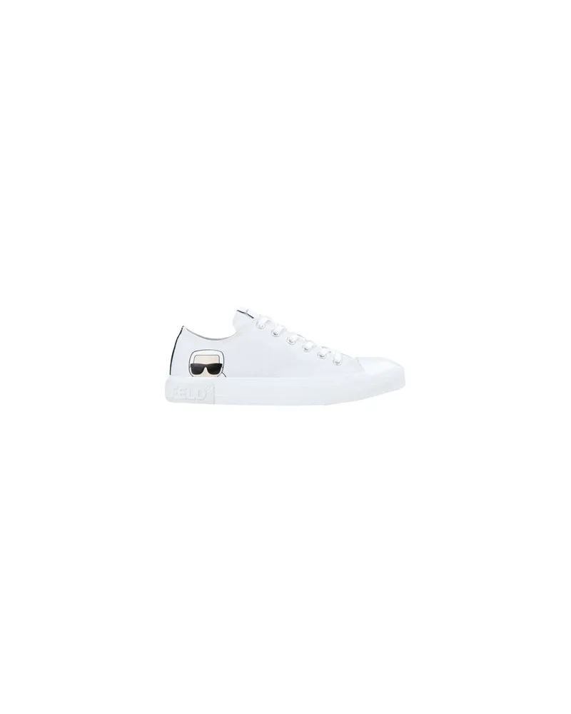 Karl Lagerfeld KAMPUS III Karl Ikonic Lo Lace   - SCHUHE - Sneakersauf YOOX.COM Hellgrau