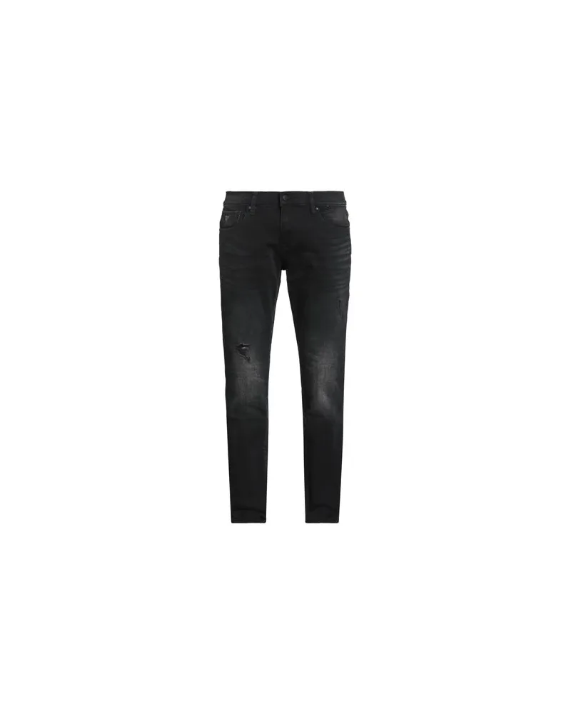 Guess HOSEN & RÖCKE - Jeanshosenauf YOOX.COM Schwarz