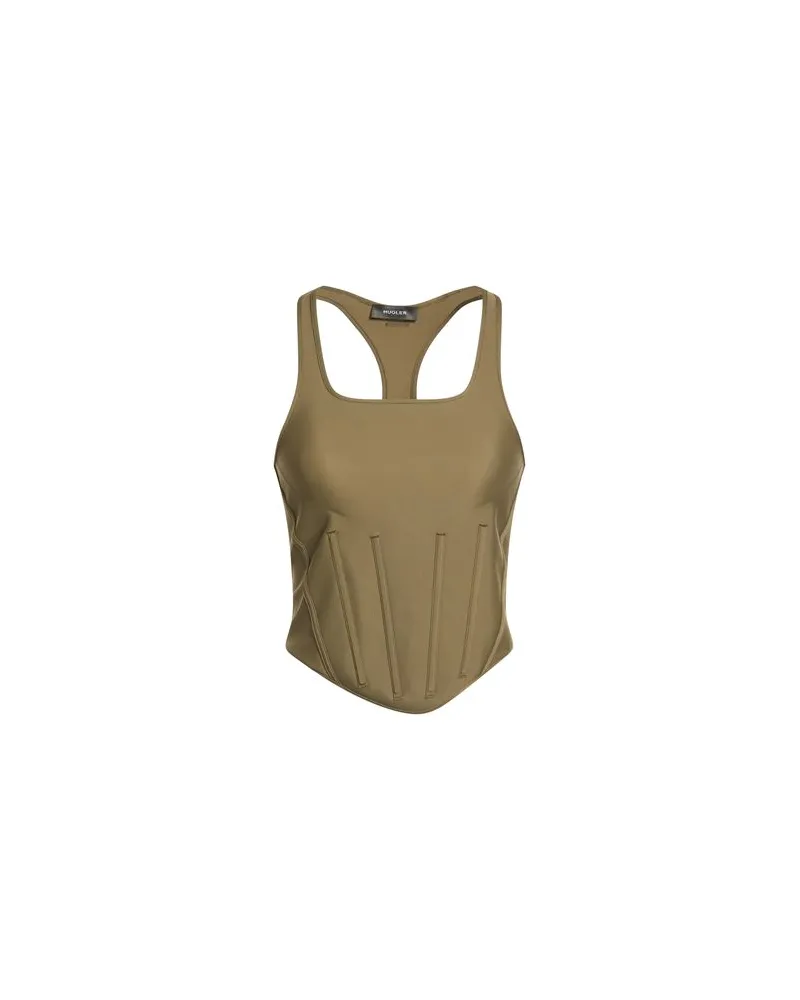 Thierry Mugler TOPS - Topsauf YOOX.COM Militärgrün