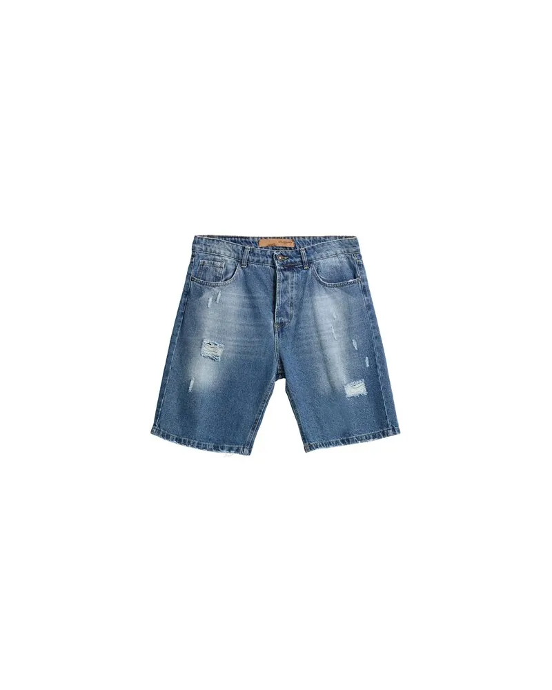 Stilosophy HOSEN & RÖCKE - Jeansshortsauf YOOX.COM Blau