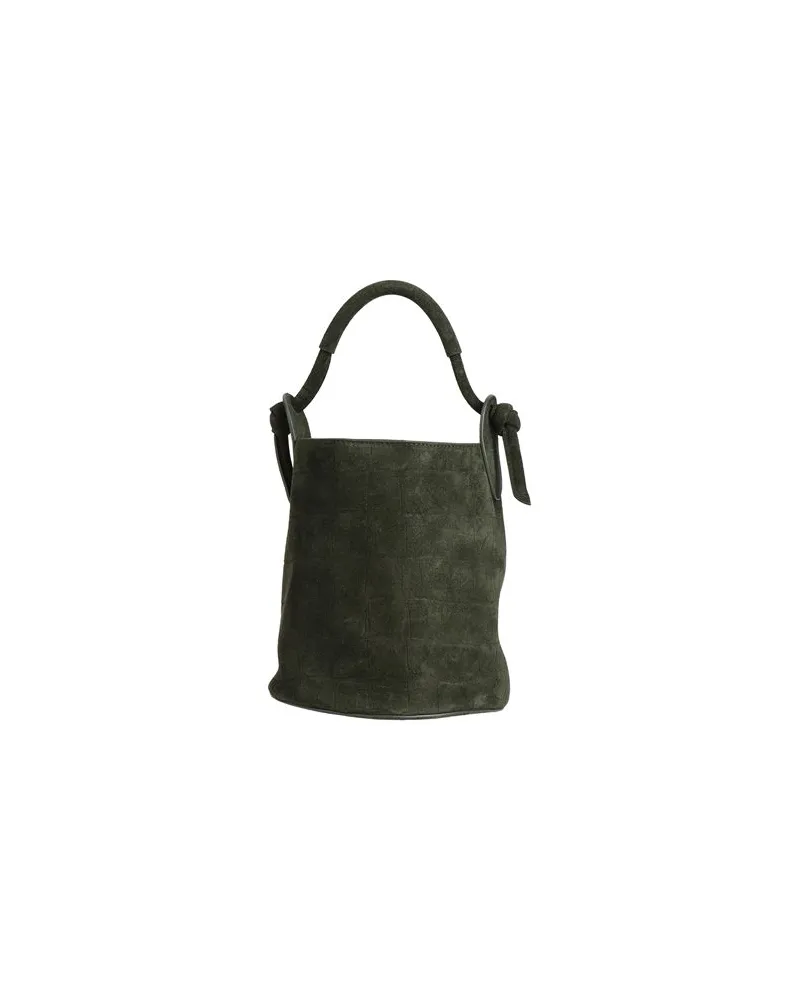 Mansur Gavriel MINI FORTUNA - TASCHEN - Handtaschenauf YOOX.COM Dunkelgrün