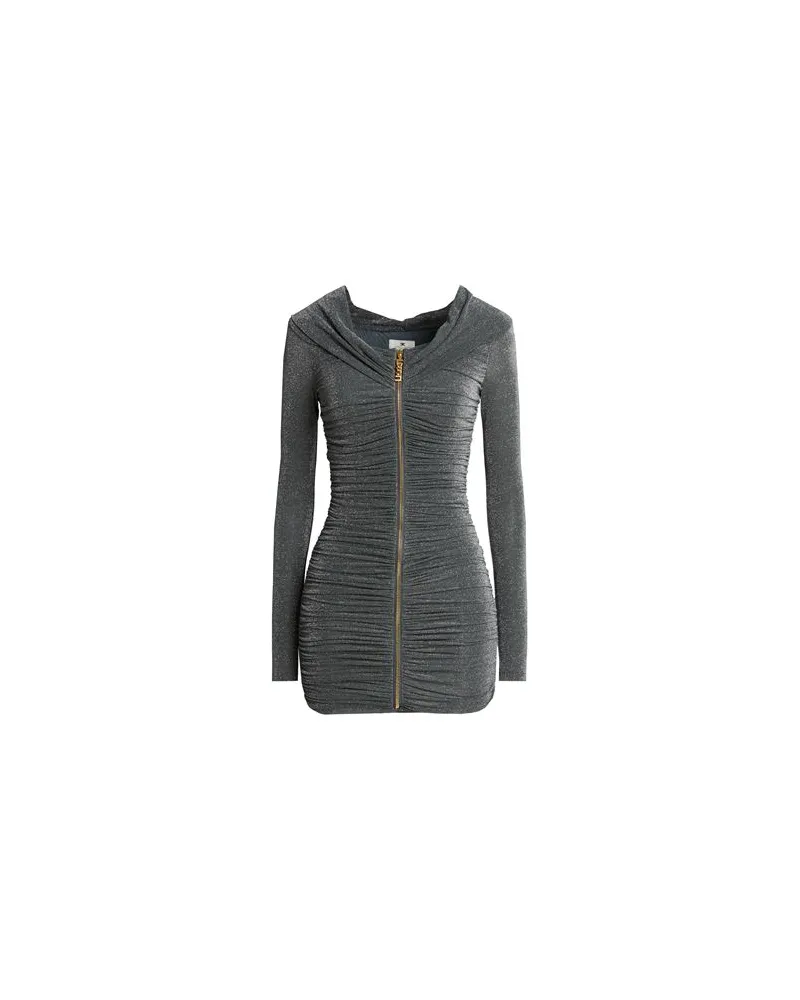 Elisabetta Franchi KLEIDER - Mini-Kleiderauf YOOX.COM Braungrau