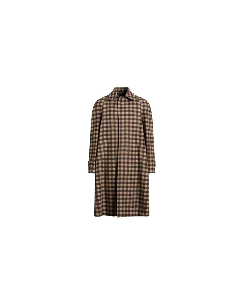 De Petrillo JACKEN & MÄNTEL - Mäntelauf YOOX.COM Dunkelbraun