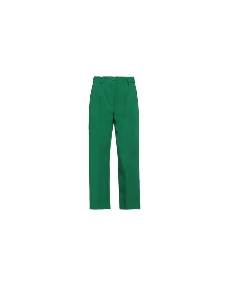VICOLO HOSEN & RÖCKE - Hosenauf YOOX.COM Smaragdgrün