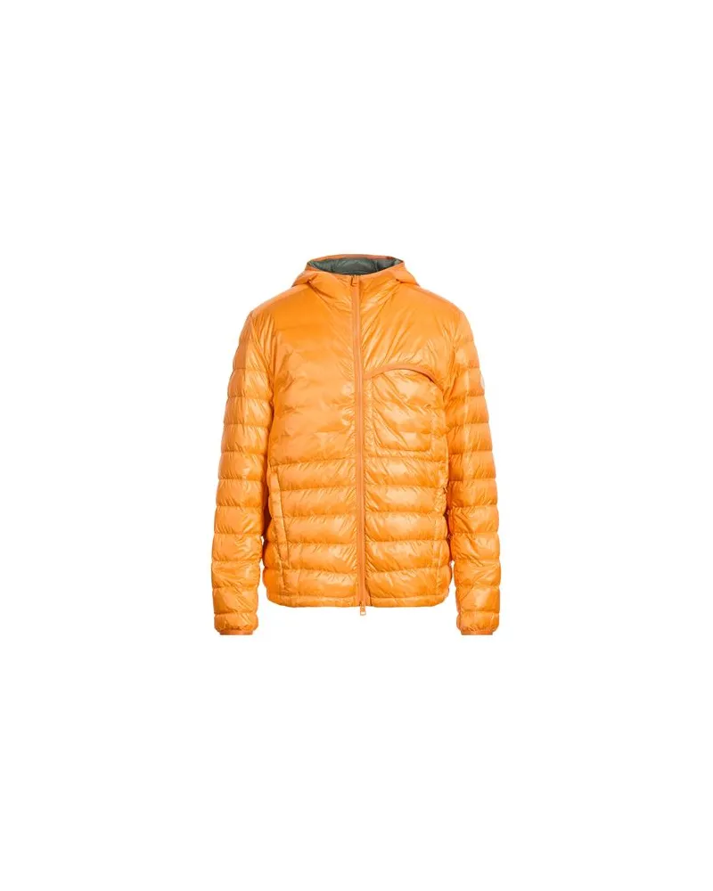 Moncler JACKEN & MÄNTEL - Pufferjacken & Daunenjackenauf YOOX.COM Orange