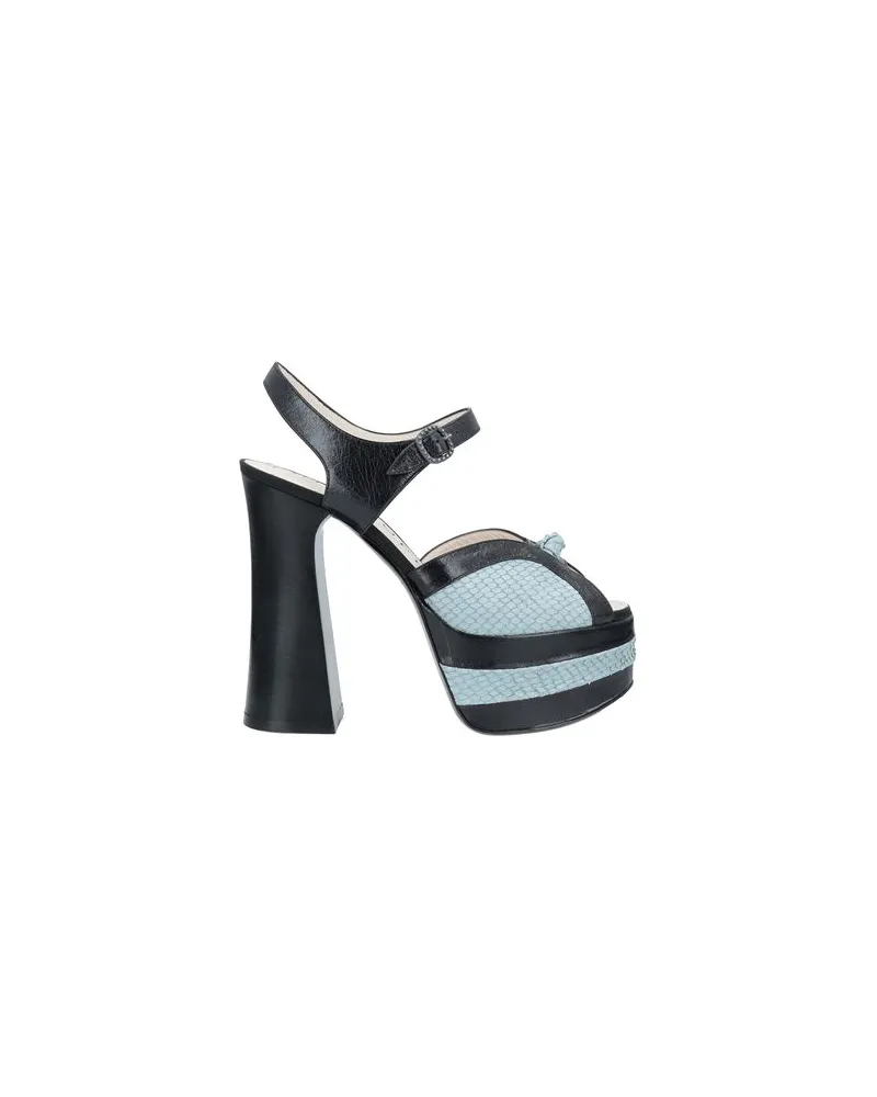 Philosophy Di Lorenzo Serafini SCHUHE - Sandalenauf YOOX.COM Himmelblau