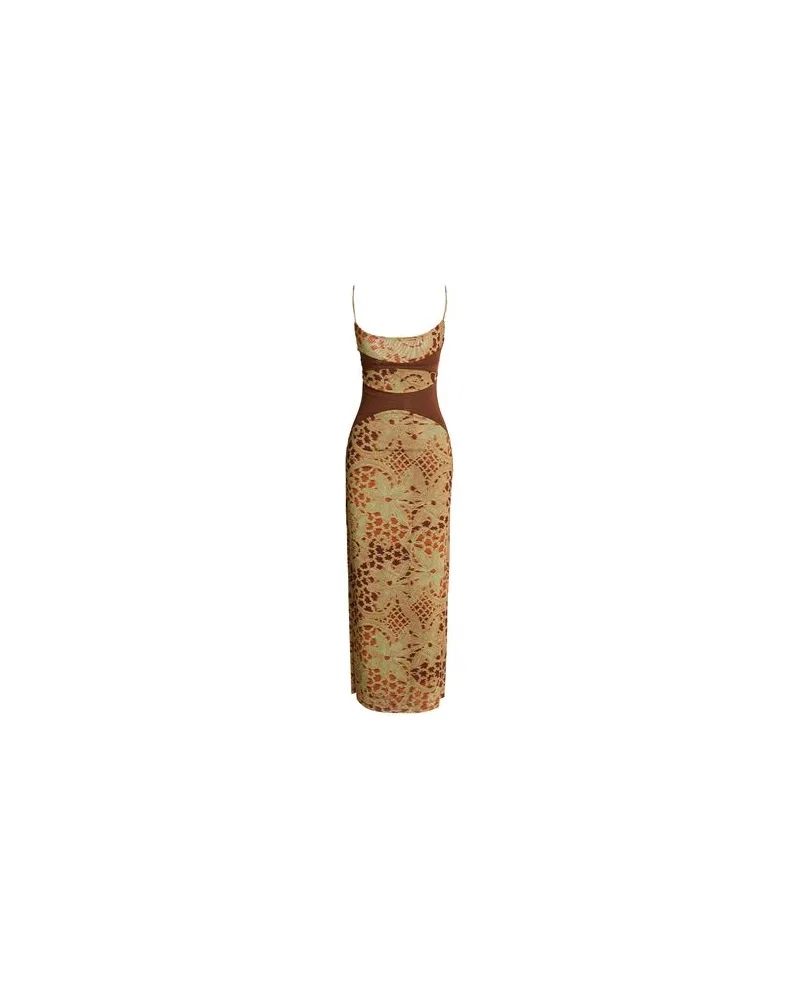 Miaou KLEIDER - Maxi-Kleiderauf YOOX.COM Orange