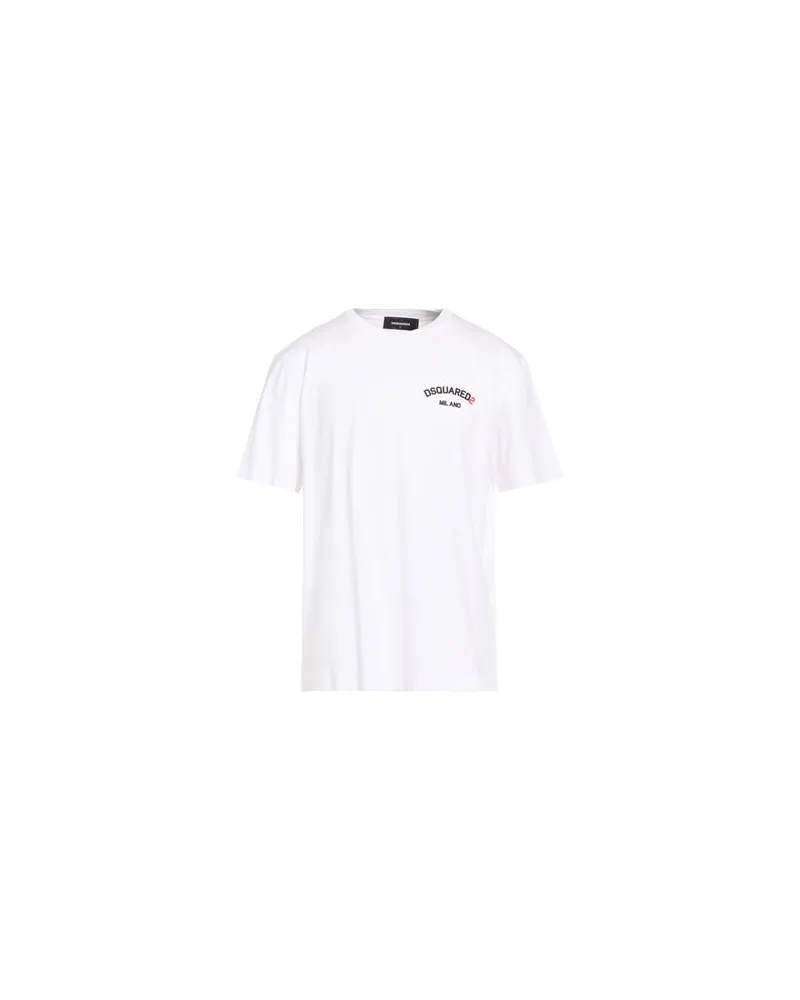 Dsquared2 TOPS - T-shirtsauf YOOX.COM Weiß