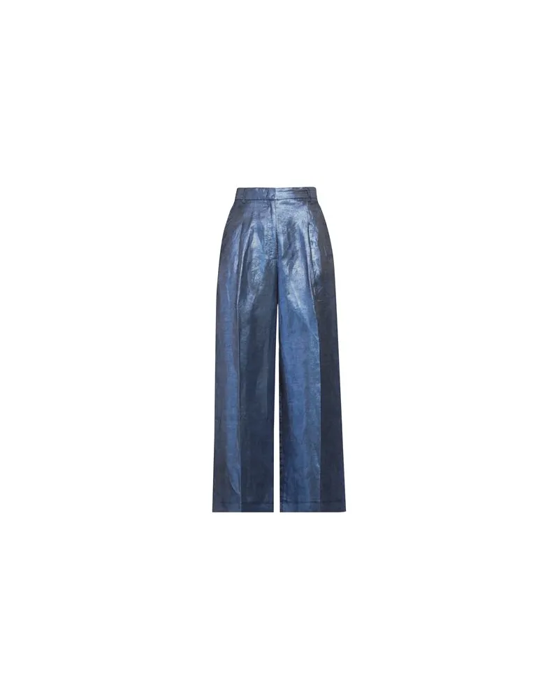 Maliparmi HOSEN & RÖCKE - Hosenauf YOOX.COM Marineblau