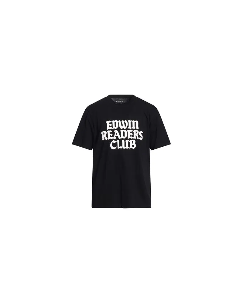 Edwin Jeans TOPS - T-shirtsauf YOOX.COM Schwarz
