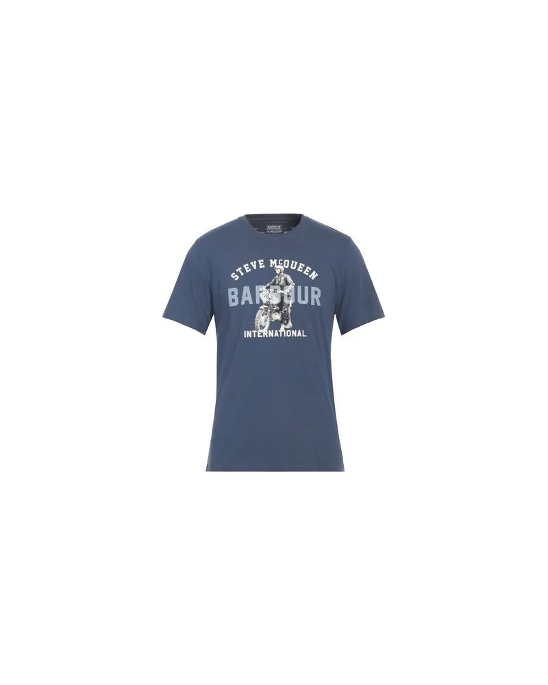 Barbour TOPS - T-shirtsauf YOOX.COM Taubenblau