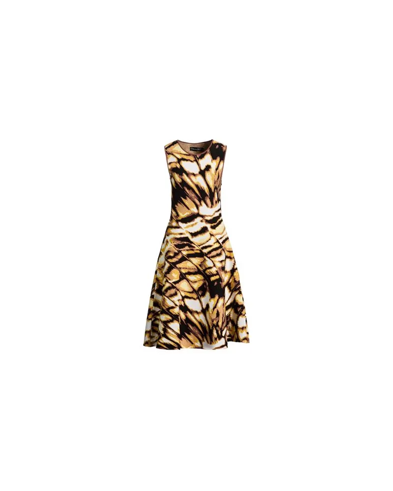 Oscar de la Renta KLEIDER - Midi-Kleiderauf YOOX.COM Braun
