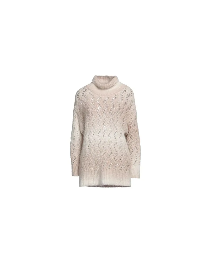 Fabiana Filippi STRICKWAREN - Rollkragenpulloverauf YOOX.COM Beige