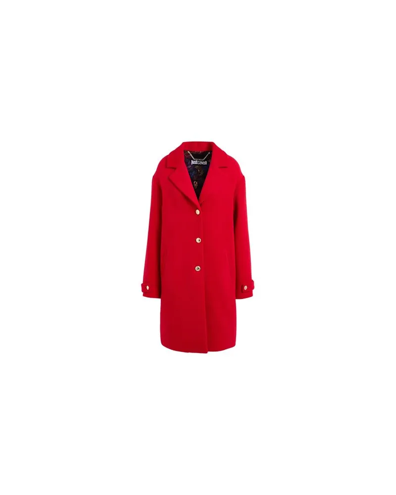 Just Cavalli JACKEN & MÄNTEL - Mäntelauf YOOX.COM Rot