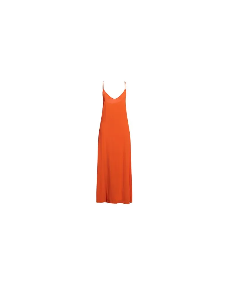 Mauro Grifoni KLEIDER - Maxi-Kleiderauf YOOX.COM Orange