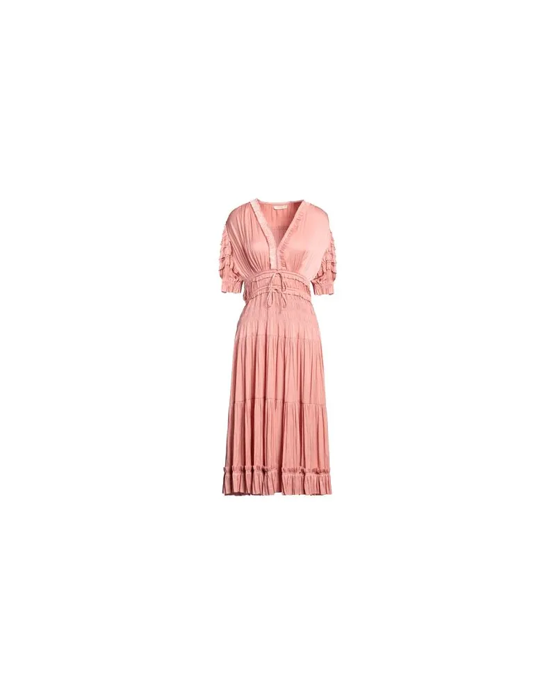 Ulla Johnson KLEIDER - Midi-Kleiderauf YOOX.COM Hellrosa