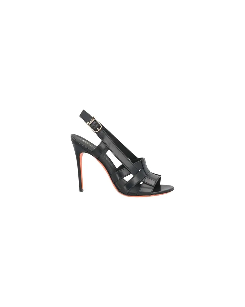 Santoni SCHUHE - Sandalenauf YOOX.COM Schwarz