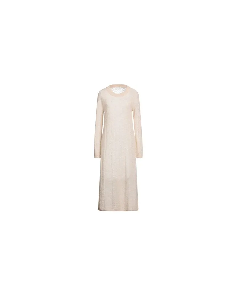 Skills & Genes KLEIDER - Midi-Kleiderauf YOOX.COM Beige